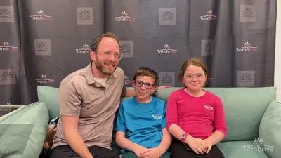 Stu, Mayim, and Eyal Halperin
