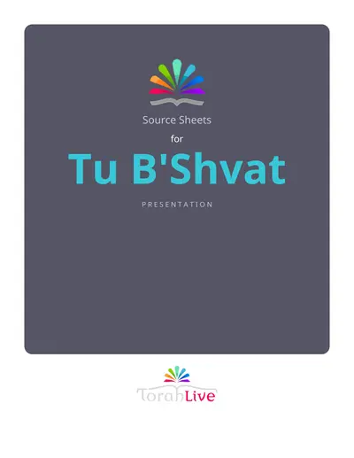 Tu B'Shvat source sheet — page 3