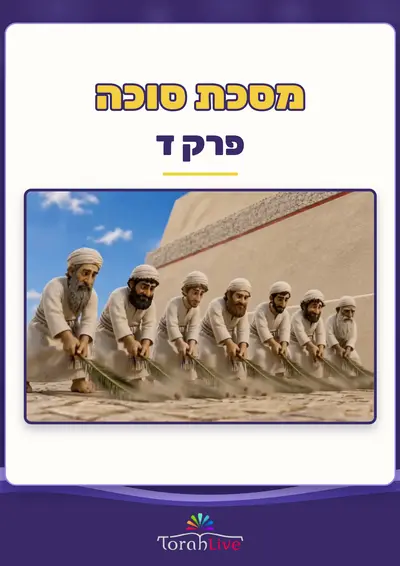 Mishnayos Sukkah Chapter 4