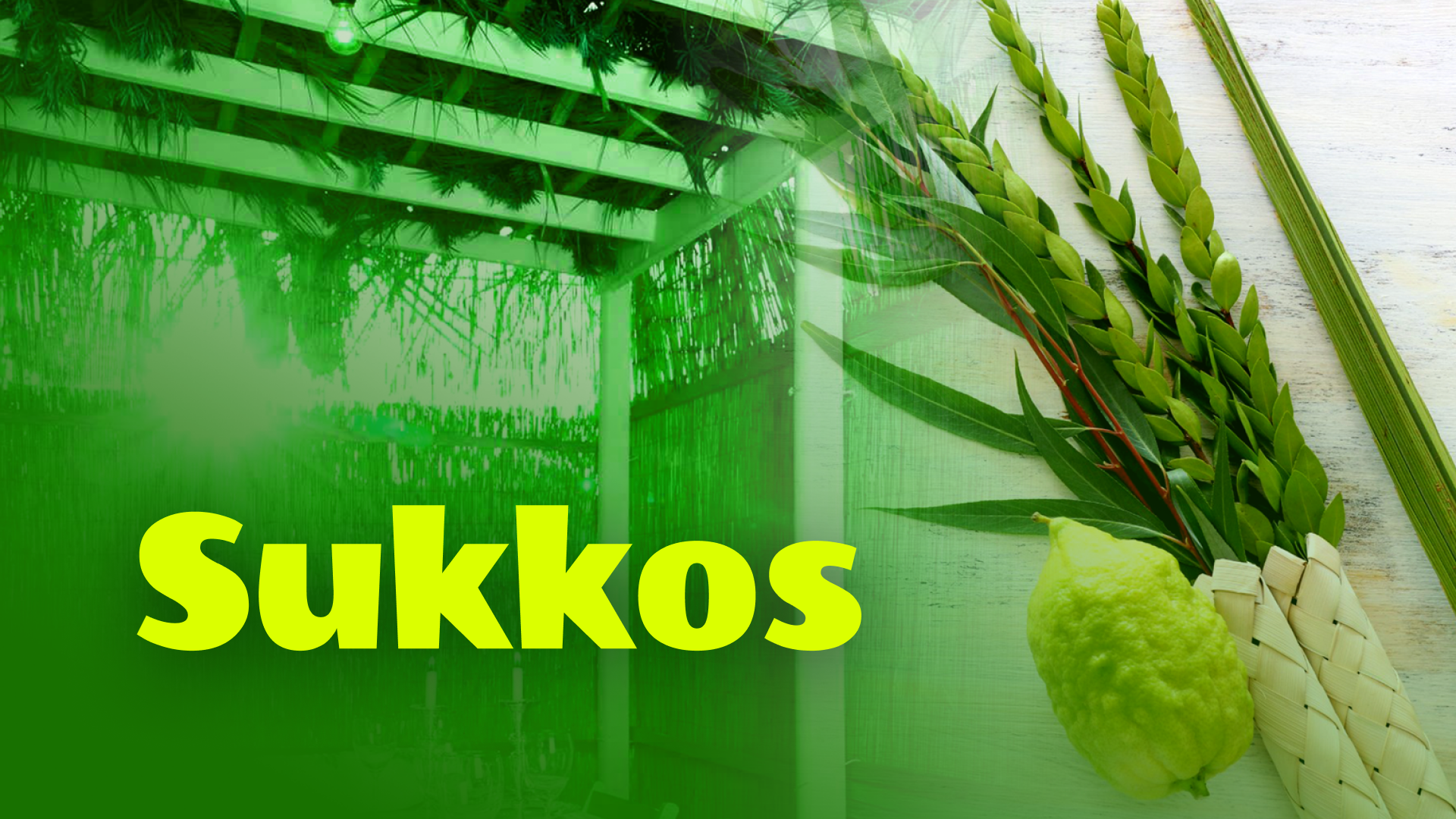 How to Make Sukkos Meaningful for Children Before the First Night