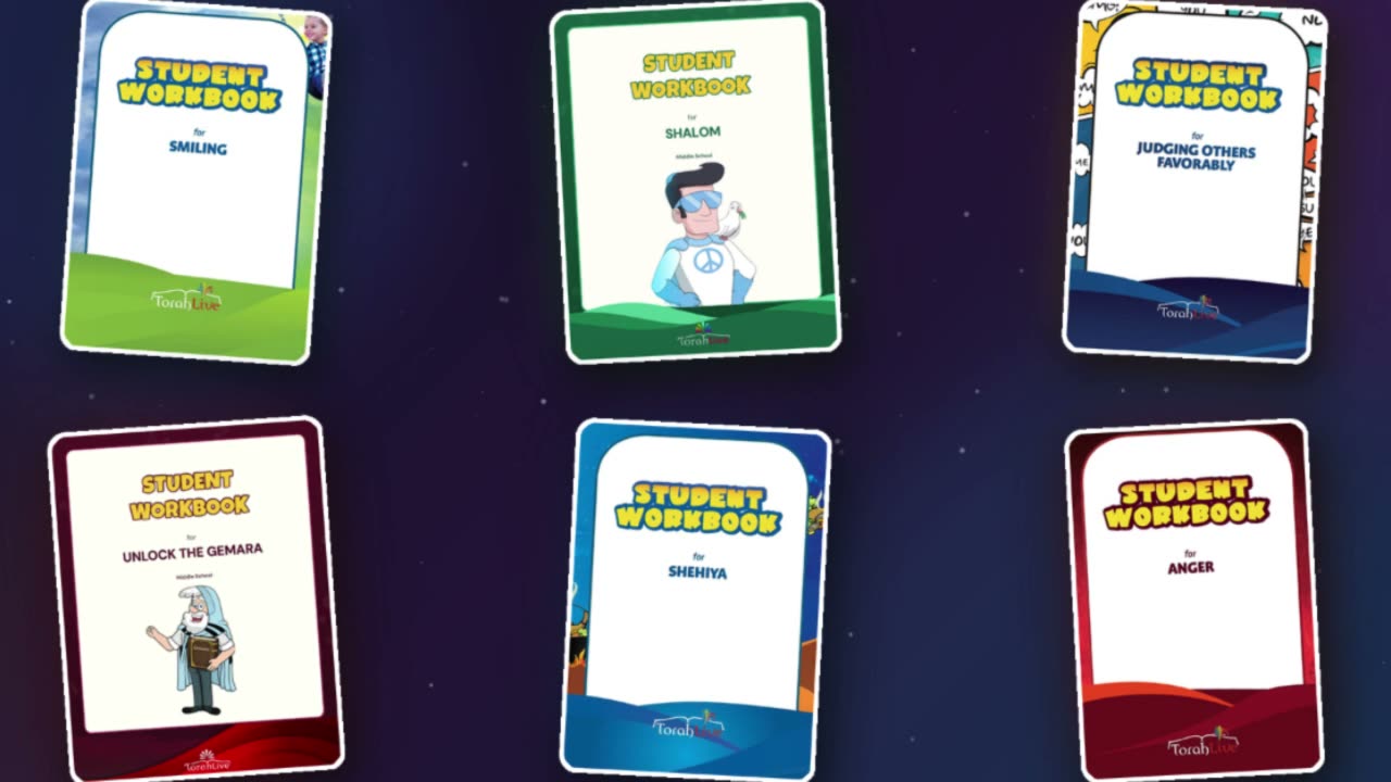 Student workbooks preview