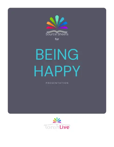 Being Happy source sheet — page 3