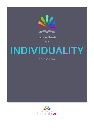 Individuality source sheet — page 3