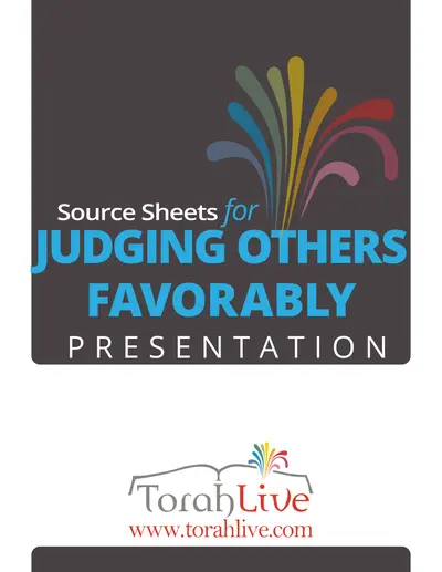 Judging Others Favorably source sheet — page 3