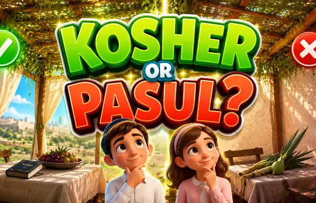 Kosher or Pasul? Game
