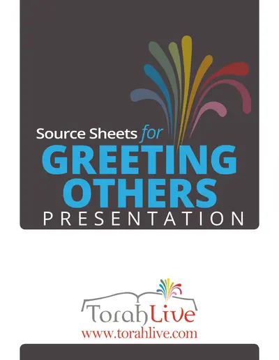 Greeting Others First source sheet — page 3