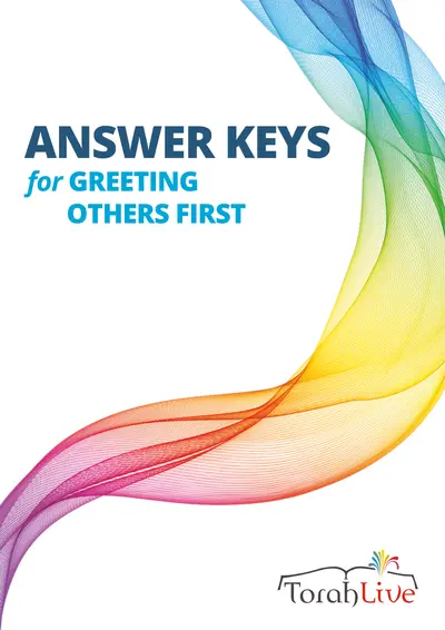 Greeting Others First Answer key