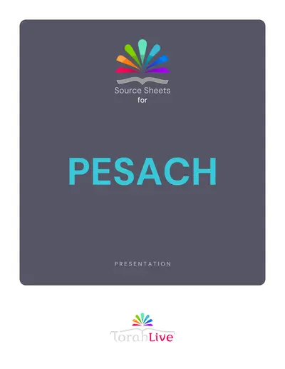 Pesach with Torah Live! source sheet — page 3