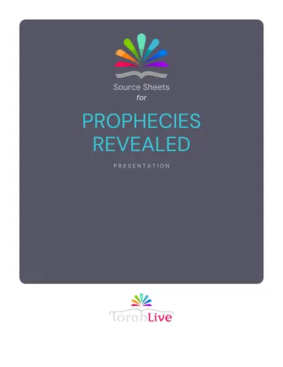 Prophecies Revealed source sheet — page 3