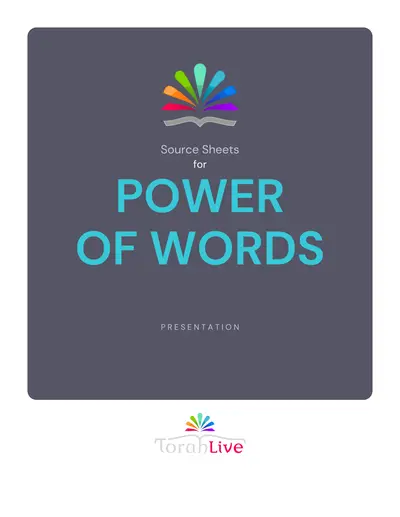 Power of Words source sheet — page 3