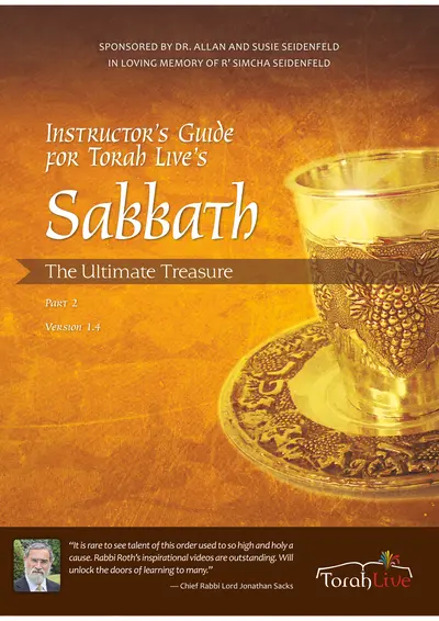 Teacher Guide Shabbos Part 2