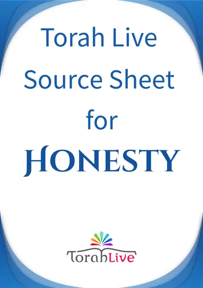 Honesty source sheet — page 3
