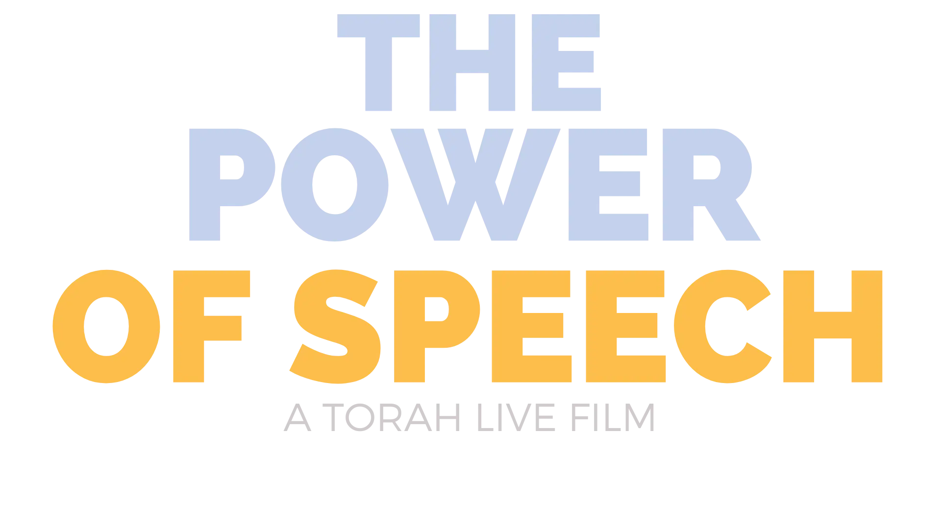 The Power of Speech