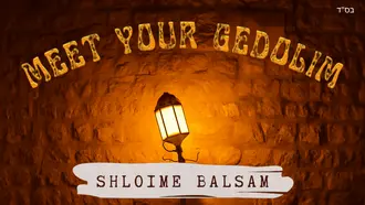 Meet Your Gedolim (Audio)