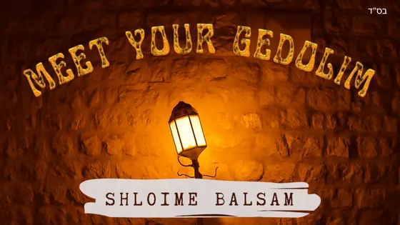 Meet Your Gedolim (Audio)