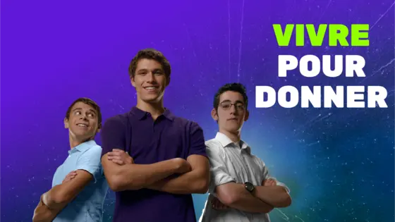 Vivre pour donner